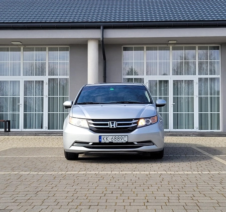 Honda Odyssey cena 81900 przebieg: 147000, rok produkcji 2014 z Kraków małe 436